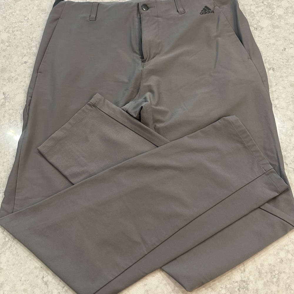 Adidas Men's Charcoal Chinos